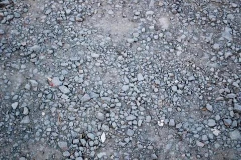 Crushed stone, texture, background Foto stock