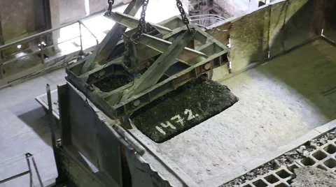 Crushing and packing iron Stock Footage 61777460