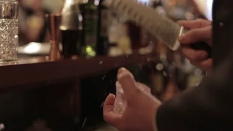 Crushing Ice Stock Footage 77034234