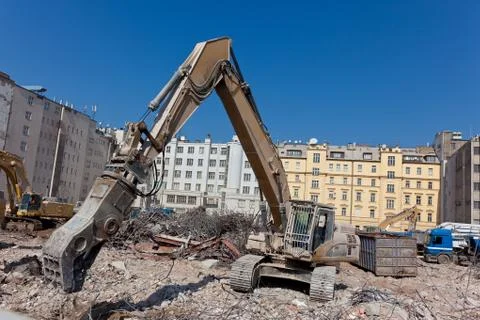 Crushing machine Stock Photos