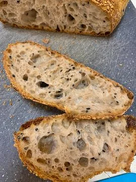 Crusty bread Stock Photos