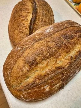 Crusty bread Foto stock