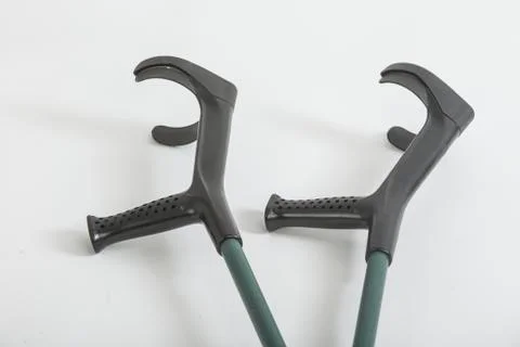Crutches Stock Photos