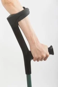 Crutches Stock Photos