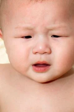 Crying baby. Foto stock