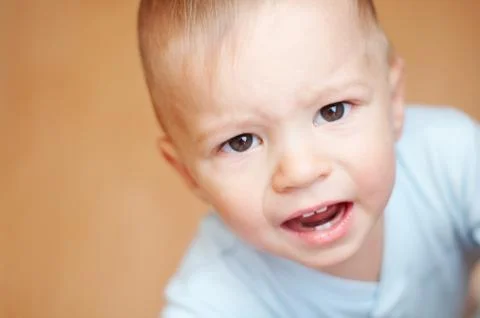 Crying baby Stock Photos
