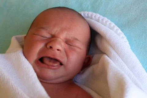 Crying Baby Foto stock