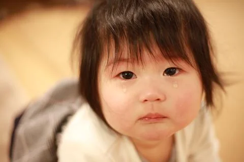 Crying baby Stock Photos