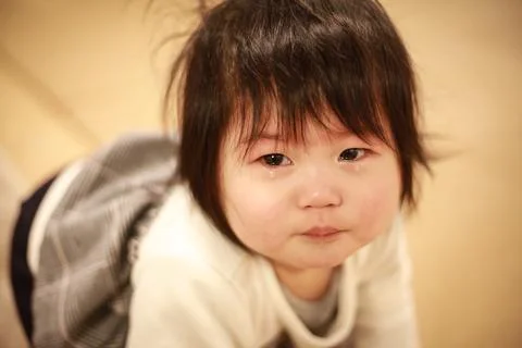 Crying baby Stock Photos