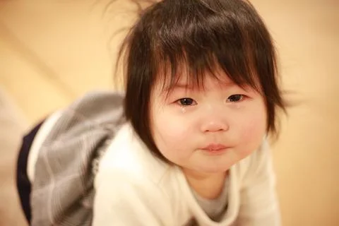 Crying baby Stock Photos
