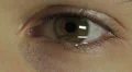 crying boy in 1080p (flat), horror look, eye , tear HD Footage