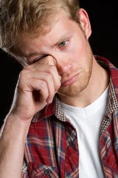 Crying boy Stock Photos