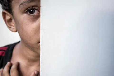 Crying boy Stock Photos