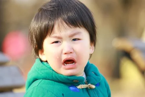 Crying boy Stock Photos