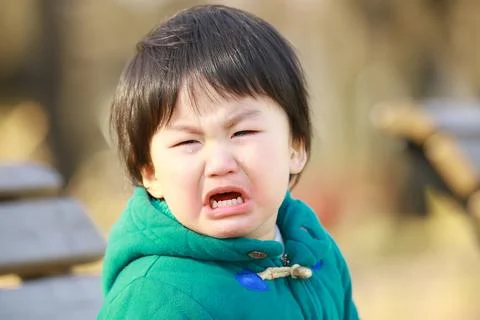 Crying boy Stock Photos