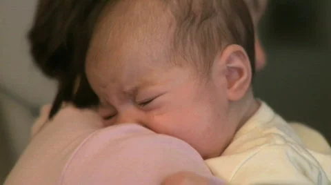 Crying Infant (1 of 5) Stock Footage 340763