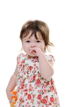 Crying toddler Stock Photos