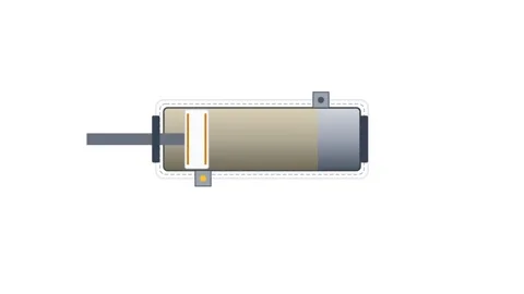 Cryogenic Reciprocating Pump Cylinder with Ceramic Piston and Amber High Pr.. Видео 346673858