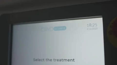 CryoScience Machine Push in shot - Cryotherapy Stock Footage 254459493