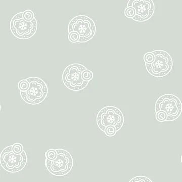 Cryosurgery freeze line seamless pattern Illustrazione stock