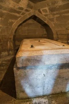 Crypt of Amir Temur in Memorial Complex Dorus-Saodat in Shakhrisabz, Uzbekist Stock Photos