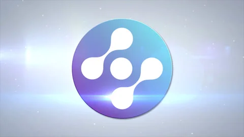 CryptalDash CRD Cryptocurrency Logo Coin 3d Animation Motion Graphics Vídeos de archivo 149229514