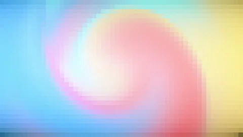 Crypto art animation, colourful gradient background for background Stock Footage 169612125