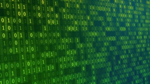Crypto background with binary numbers Stock Footage 288286749