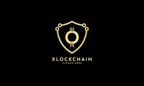 Crypto coin logos. Initial letter O logo Stock Illustration