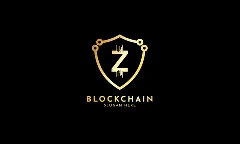 Crypto coin logos. Initial letter Z logo Stock Illustration