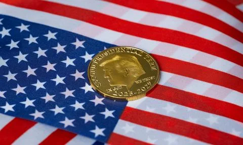 Crypto coins Stock Photos