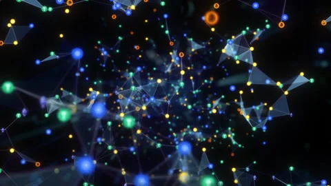 Crypto Connections Stock Footage 172481042