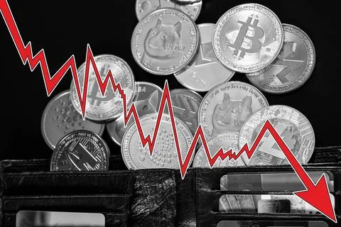 Crypto crush Stock Photos