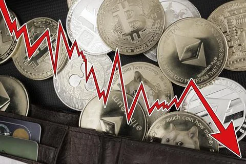 Crypto crush Stock Photos