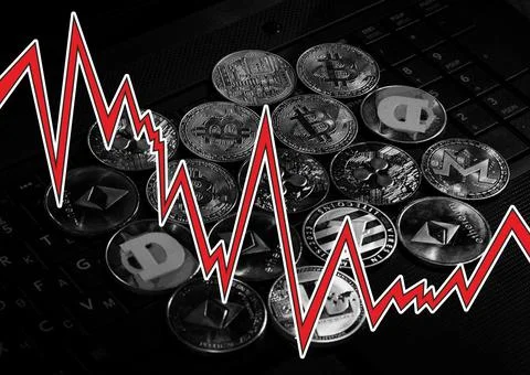 Crypto crush Stock Photos