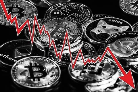 Crypto crush Stock Photos