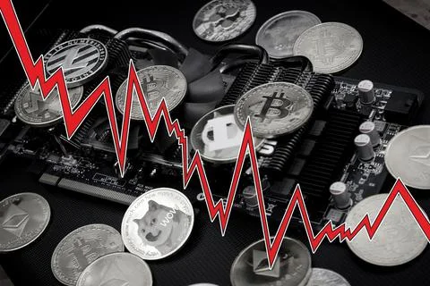 Crypto crush Stock Photos
