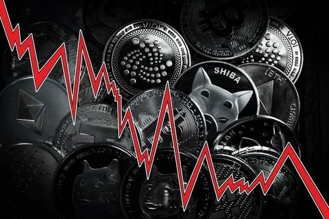 Crypto crush Stock Photos