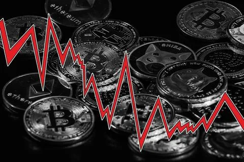 Crypto crush Stock Photos