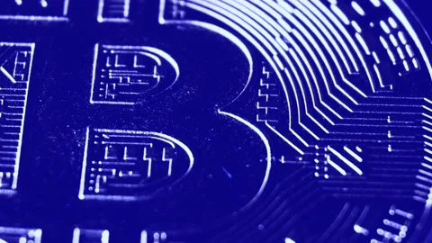 Crypto currency, bitcoin. BTC, Bit Coin. Stock Footage 106546225