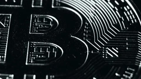 Crypto currency, bitcoin. BTC, Bit Coin. Stock Footage 106547487