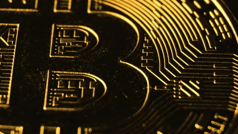 Crypto currency, bitcoin. BTC, Bit Coin. Stock Footage 106548151