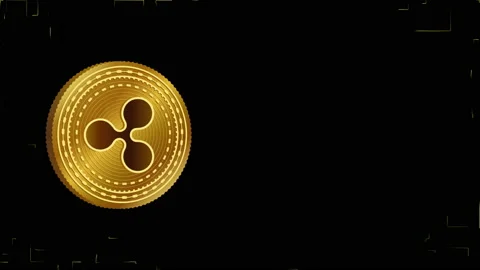 Crypto currency, bitcoin. BTC, Bit Coin. Blockchain technology. Background Stock Footage 223818304