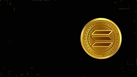 Crypto currency, bitcoin. BTC, Bit Coin. Blockchain technology. Background Video stock 223818327