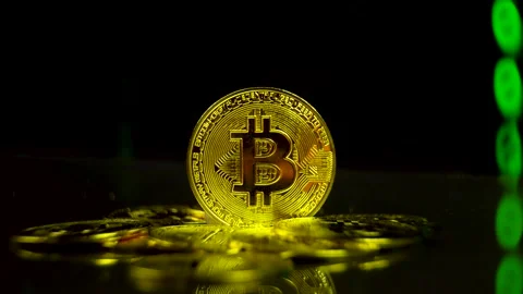 Crypto currency hacking coding operations, future of money concept Stockbeeldmateriaal 170517487