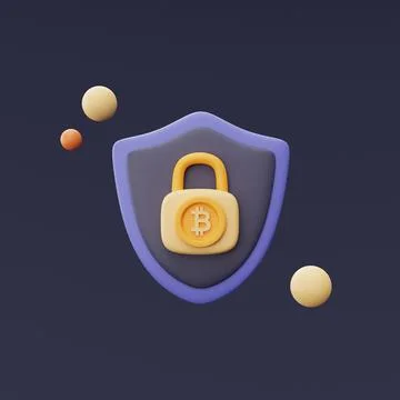 Crypto currency privacy information security concept,bitcoin,Ethereum,blockch Stock Illustration