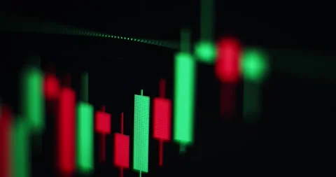 Crypto currency. Trading on the crypto exchange Stock Footage 172126836