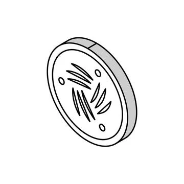 Crypto digital device isometric icon vector illustration Stock Illustration