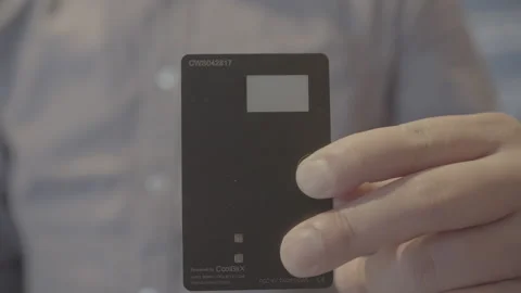 Crypto hardware wallet Bitcoin Stock Footage 148126174