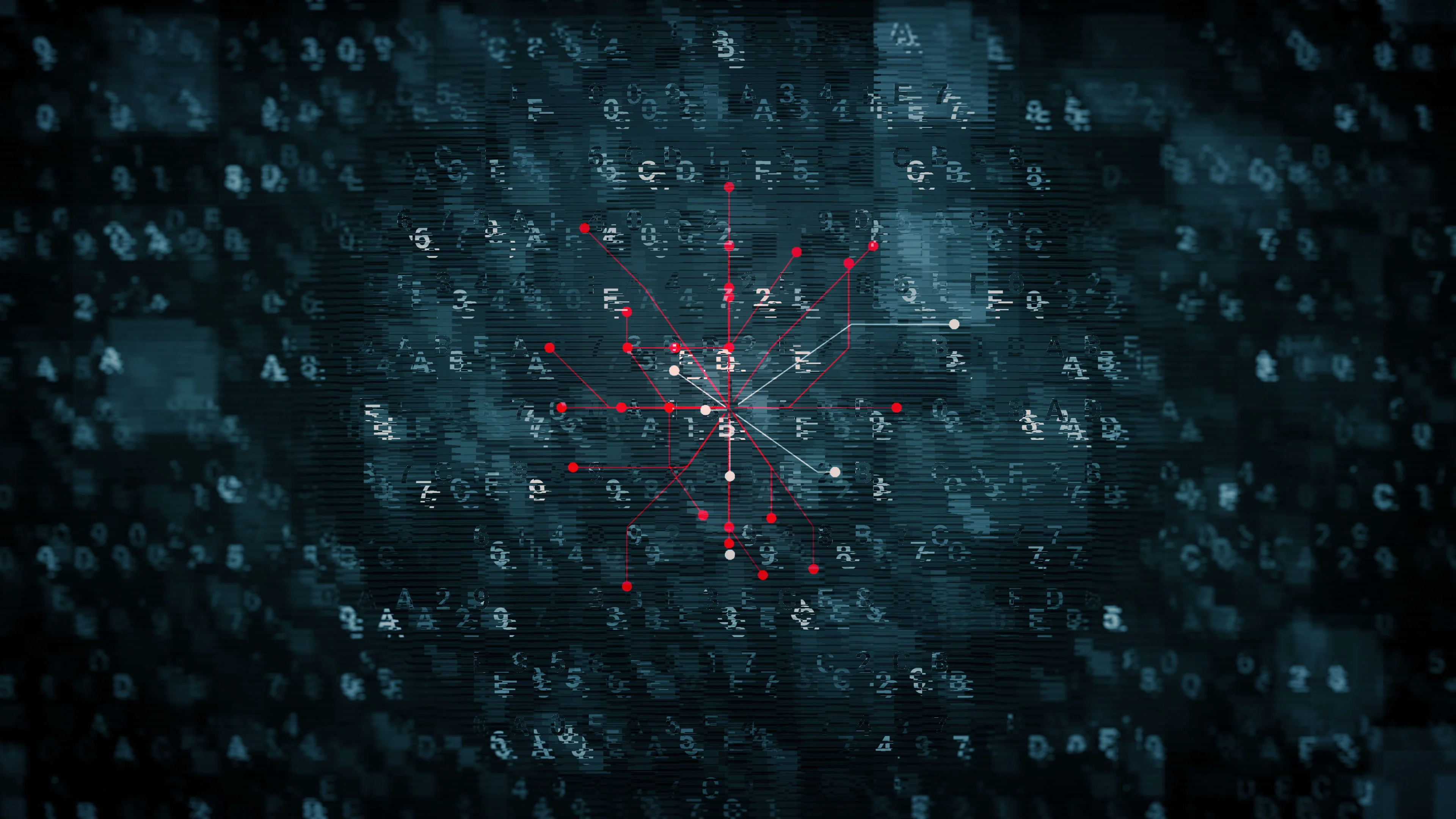 Crypto Hi-Tech Abstract Background